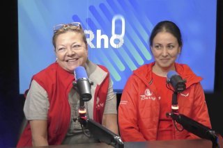 Andrea Zollinger et Emilie Dufey de la Fondation Barry